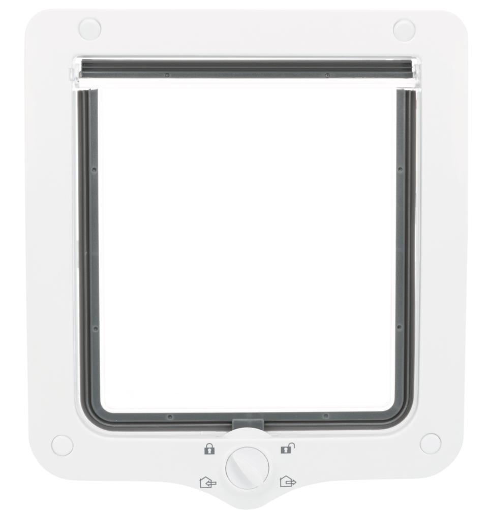 4-vejs Kattedør XXL med tunnel