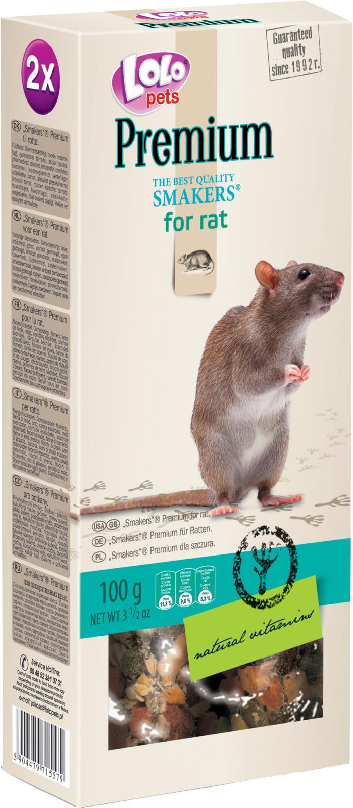 Lolo Pets Premium Smakers t. rotter