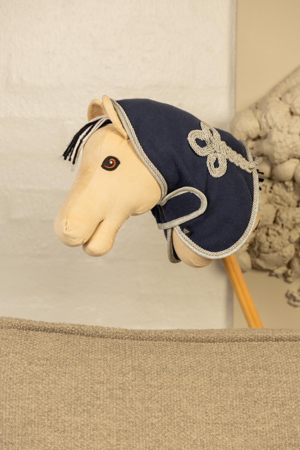 My Hobby Horse fleece-dækken, navy
