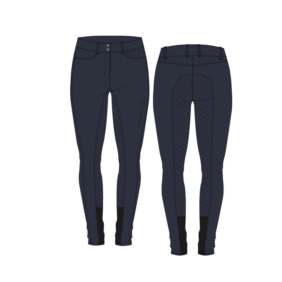 Equipage Janet softshell ridebukser Fullgrip