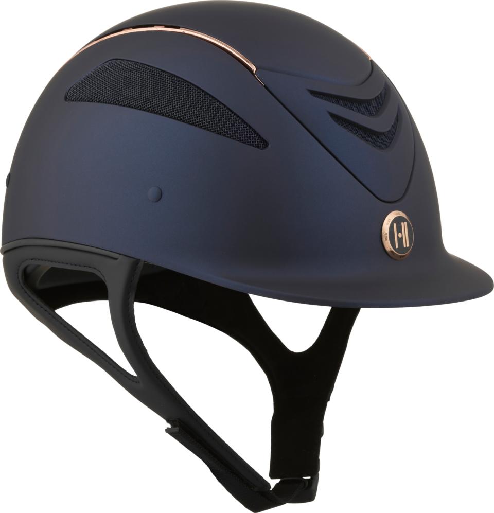 One K Defender Pro ridehjelm - mat top, rosegold pipe