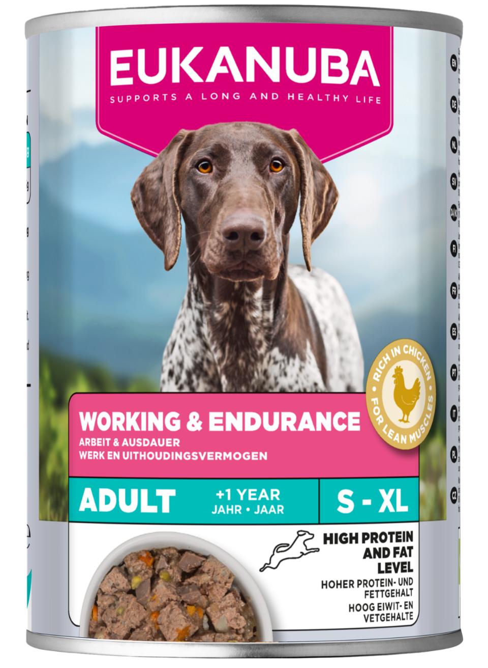 EUKANUBA wet food Adult Working & Endurance Special Care