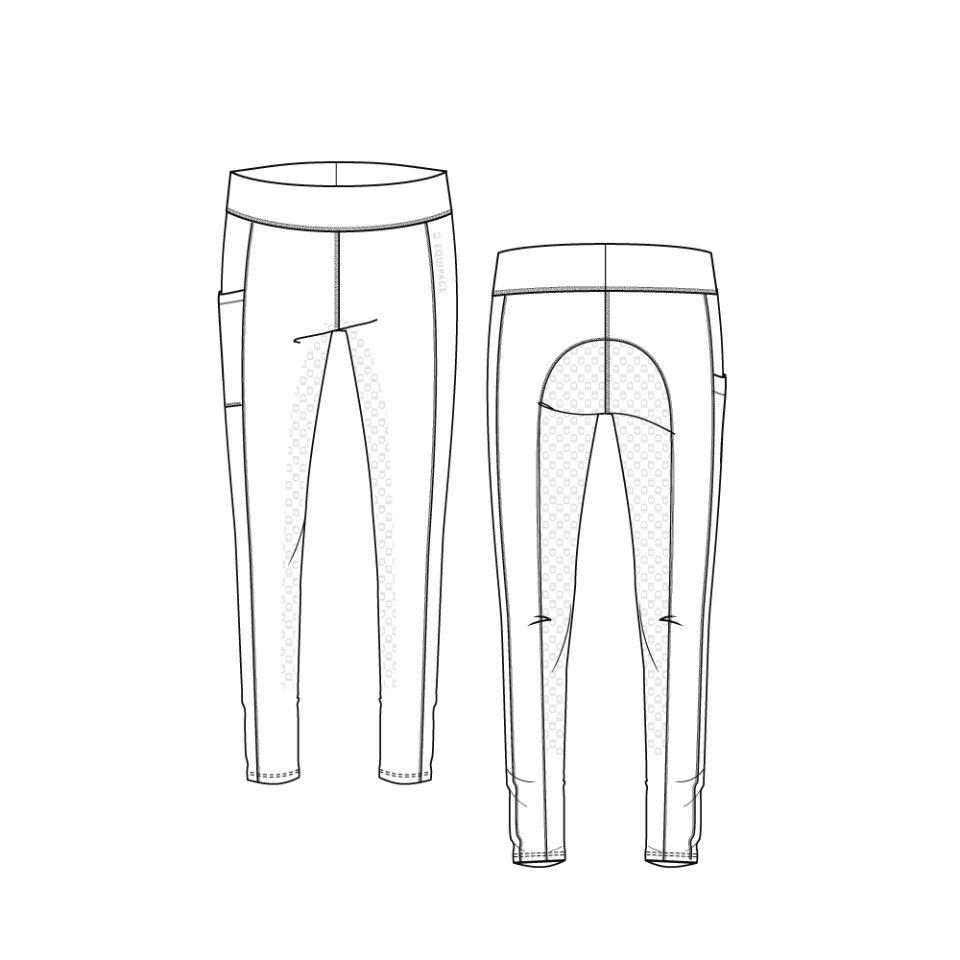 Equipage Molly Vollbesatz Reitleggins für Kinder