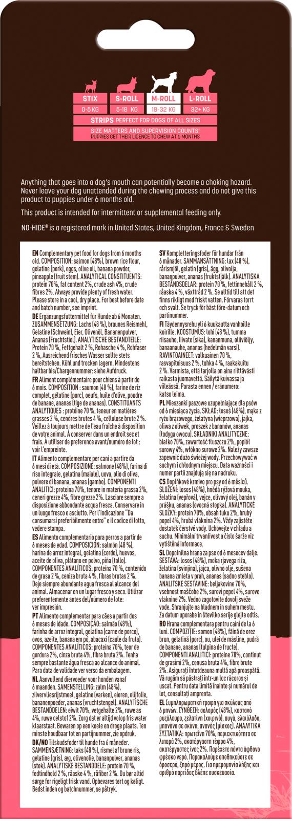 No-Hide Salmon Chew - 2-pack