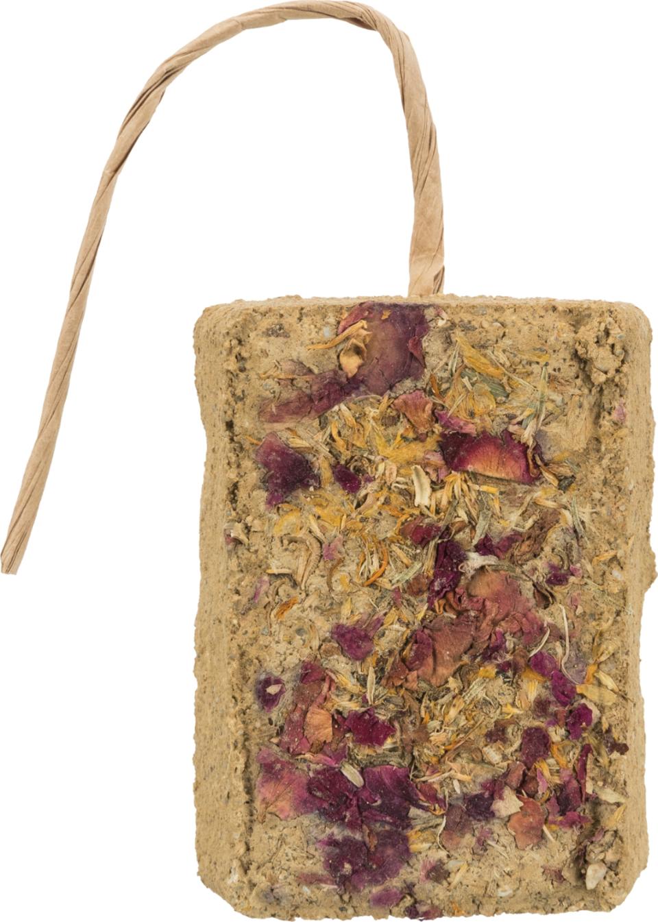 Clay Stone with flowers