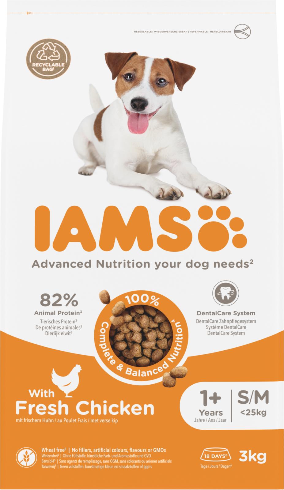 IAMS Adult Small/Medium Breed kylling