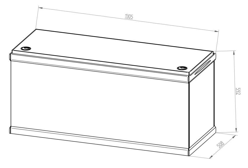 AkvaStabil MOVE akvarium - 360 liter