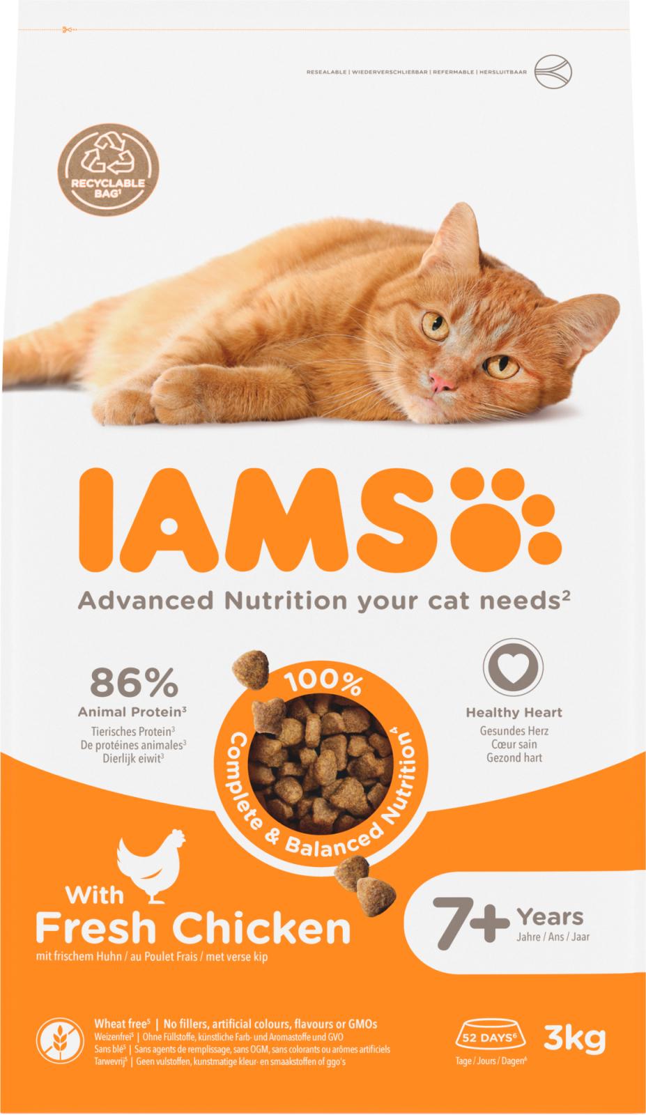 IAMS CAT Vitality Mature & Senior kylling