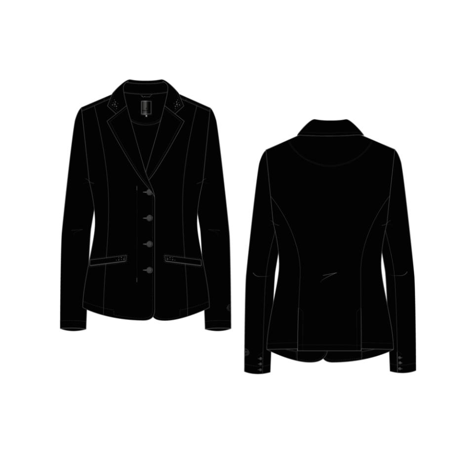 Equipage Monroe stevnejakke med diskrete similsten