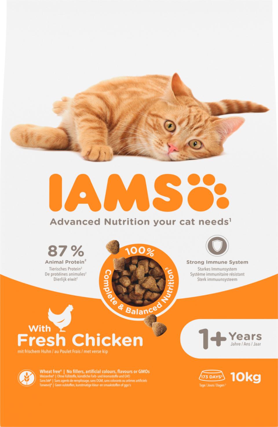 IAMS CAT Vitality Adult kylling