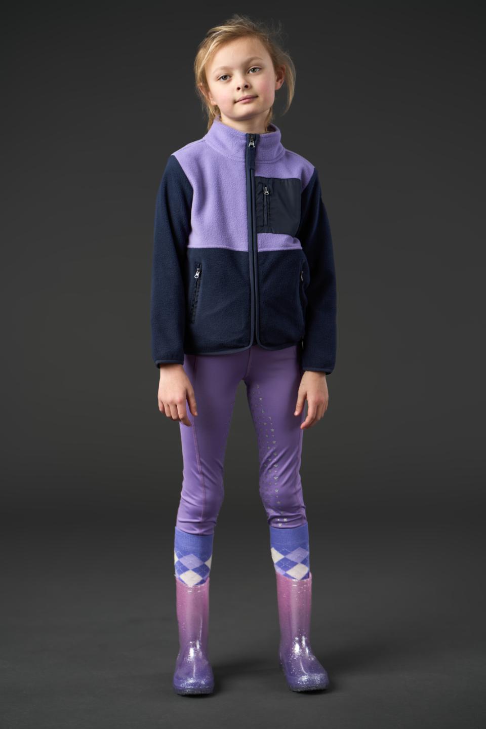 Equipage Allison fleecejacka för barn