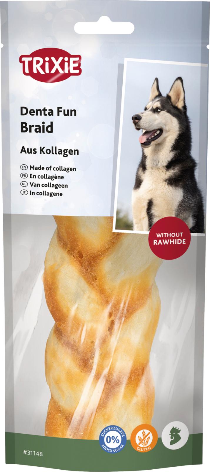 Trixie Denta Fun flettet Croissants med kylling