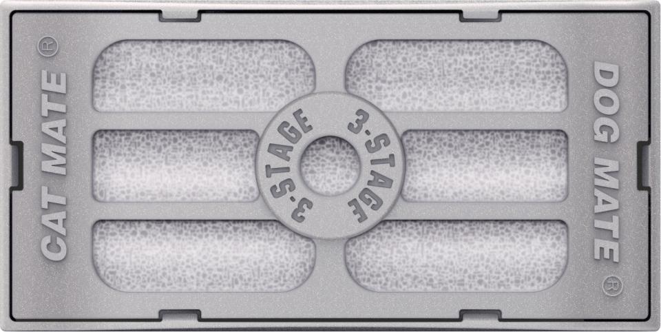 Petmate 3-trin filtersvamp 4 stk.