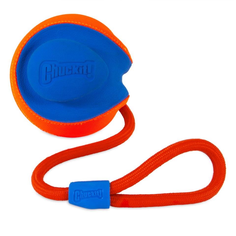 CHUCKIT Rope fetch - bold med reb