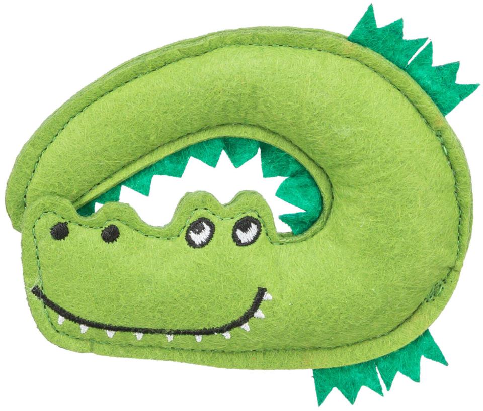 Trixie Krokodille, filt med katteurt