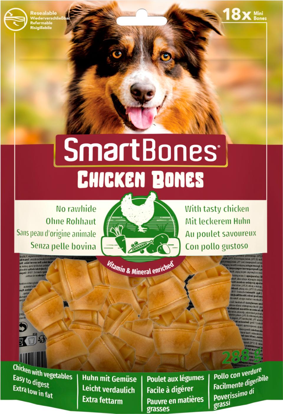 SmartBones Chicken Bones Mini