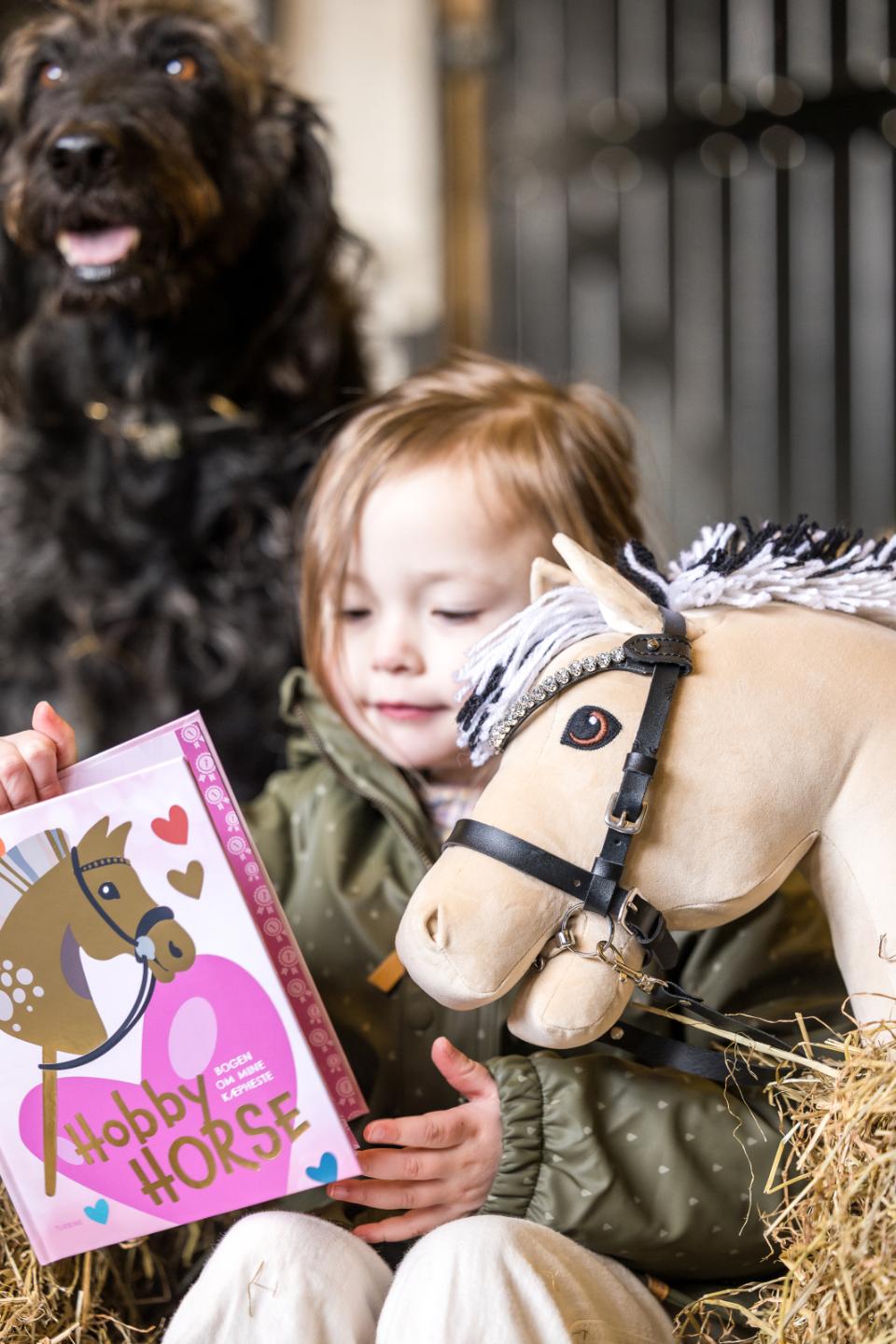 My Hobby Horse Bridle, black with silver stones
