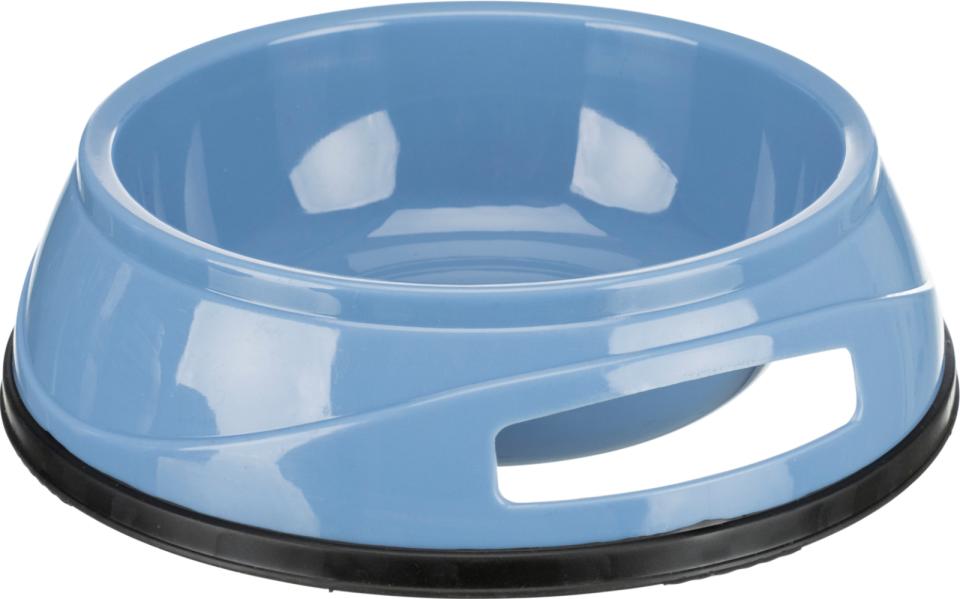 Plastskål med gummiring