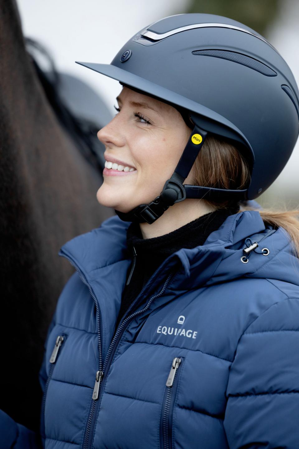 Equipage Mips Guardian ridehjelm Matt Plain