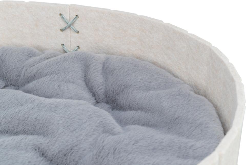 Trixie Emelie katteseng, filt, oval