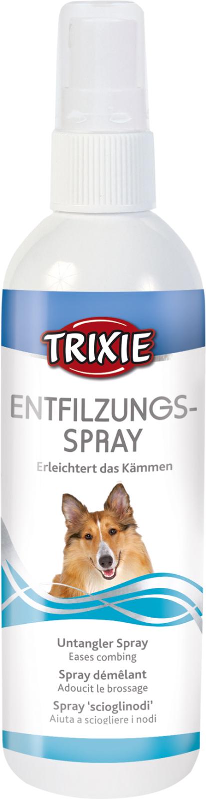 Spray mod filtret hår