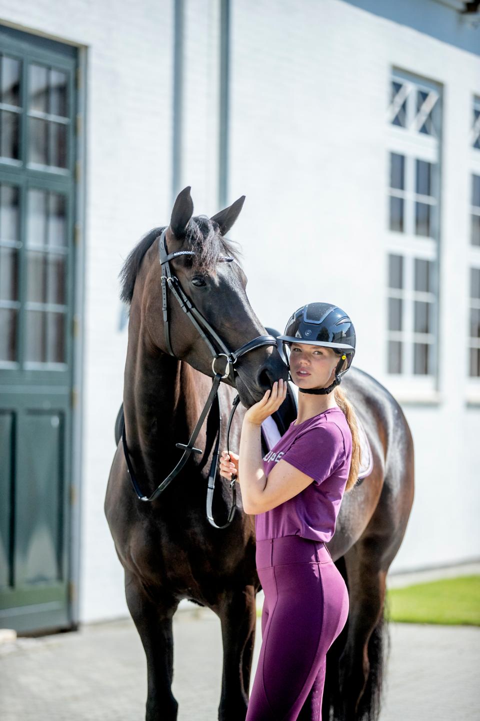 Equipage Telina kortærmet ridebluse