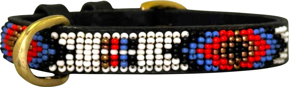 Kampuni håndlavet hundehalsbånd Micro Jeremiah sort