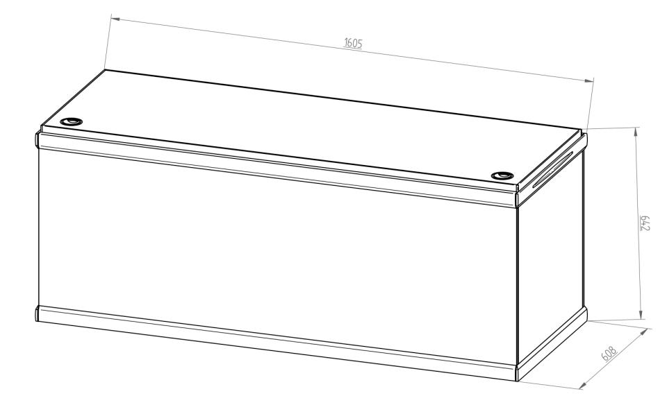 AkvaStabil MOVE akvarium - 576 liter