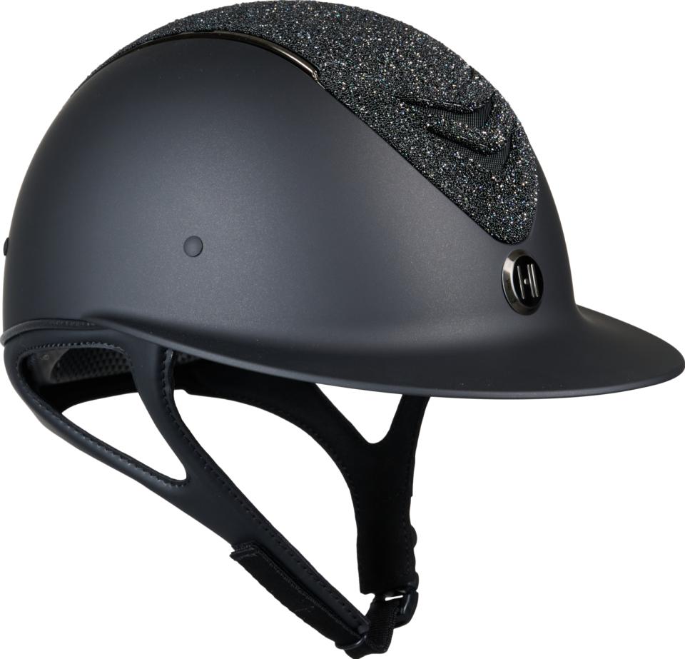 One K Avancé-ridehjelm - Glitter top og front