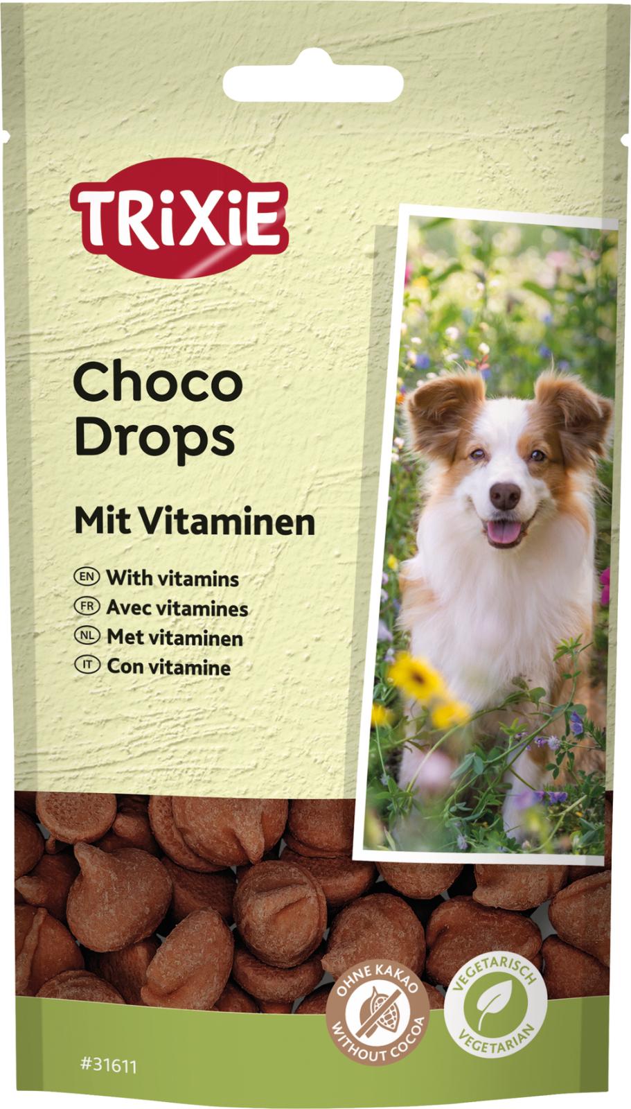 Drops med chokolade