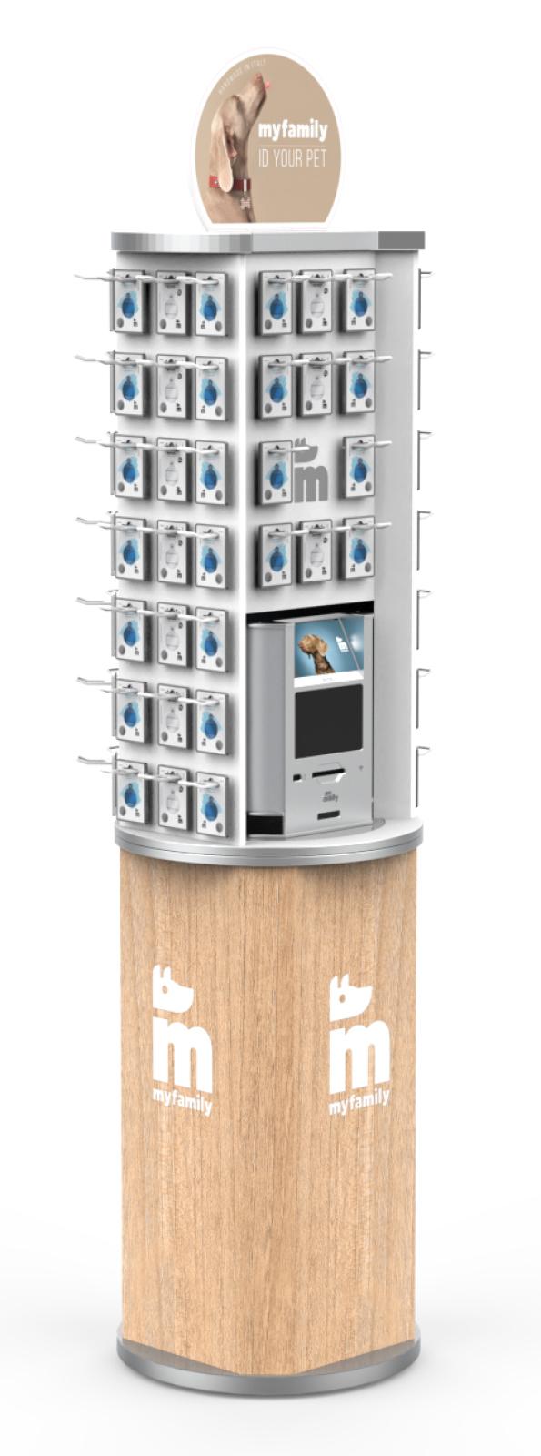 MyFamilyShop Dreje display stand 88 kroge