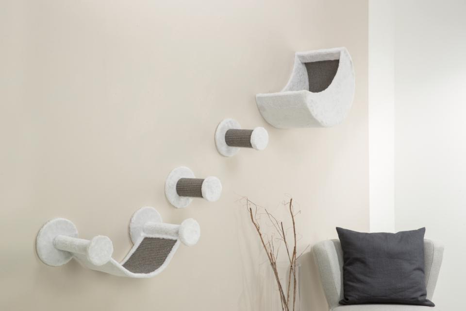 Wall set, plush, 4 parts