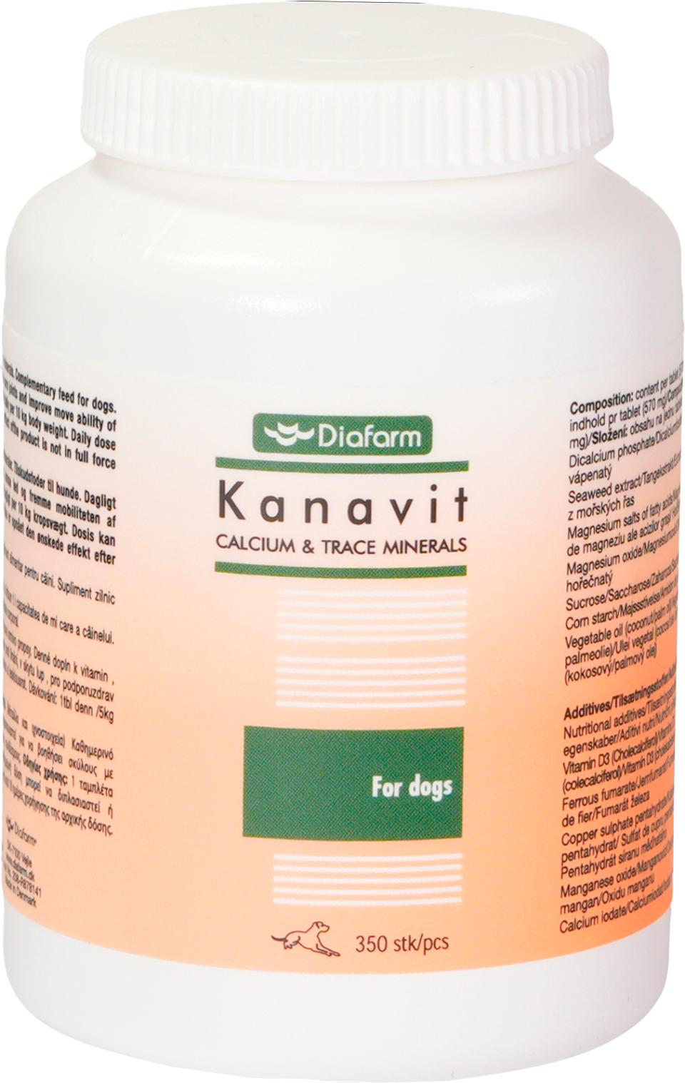 Diafarm Kanavit calcium & spormineraler
