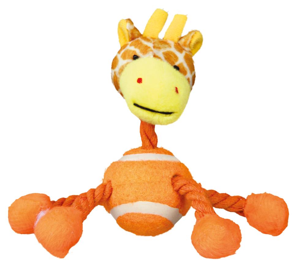 Animal with Tennis Ball and Rope