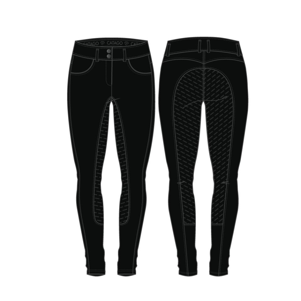 CATAGO Rachel Reithosen Vollbesatz