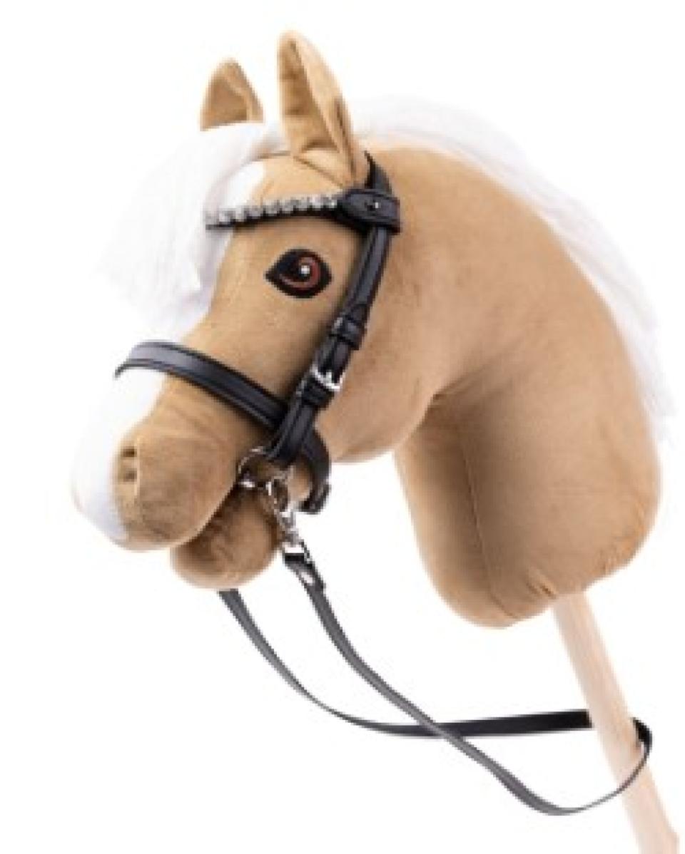 My Hobby Horse Hodelag, svart med sølvsteiner