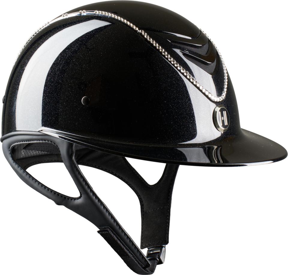 One K MIPS Avancé Lux ridhjälm - skimmer, swarovski pipe