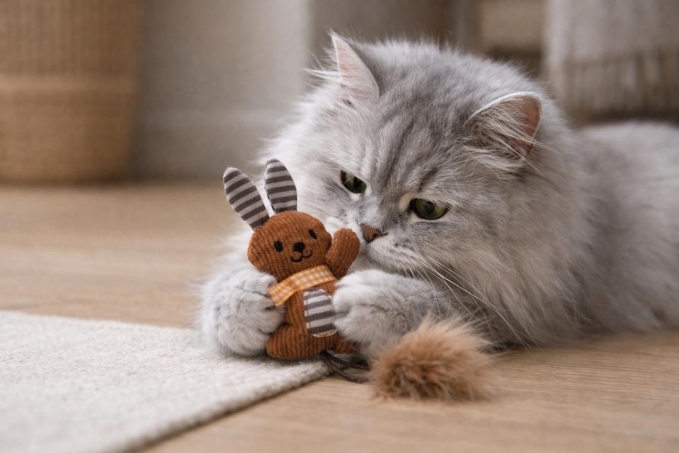 Companion Rabbit plyschdjur med kattmynta