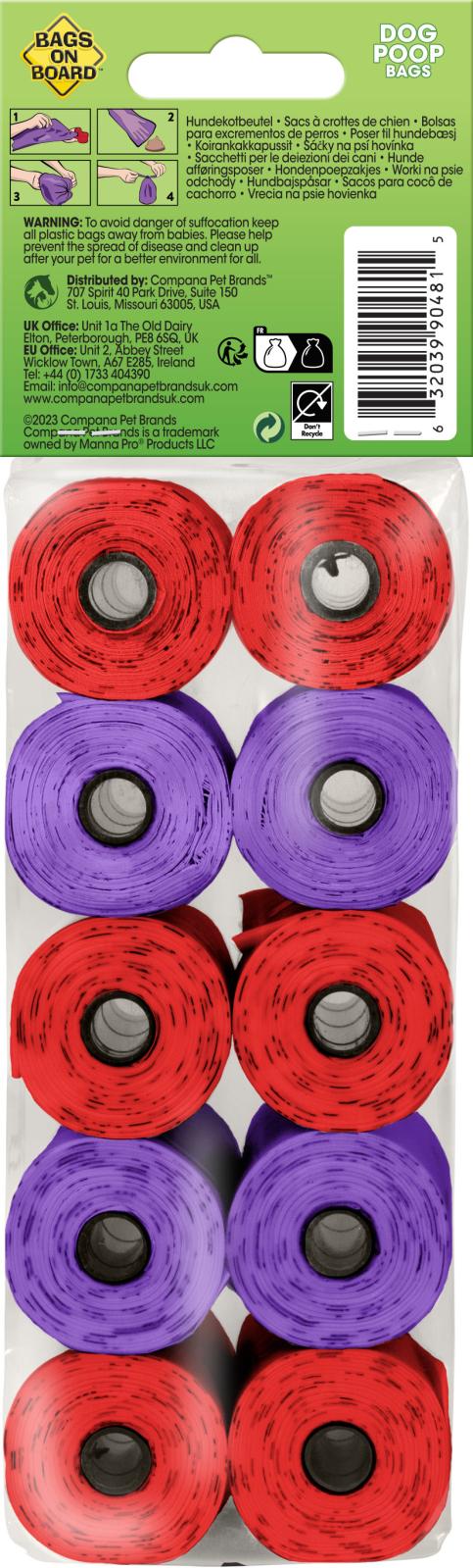 Bag On Board HømHøm poser - Triple Berry duft