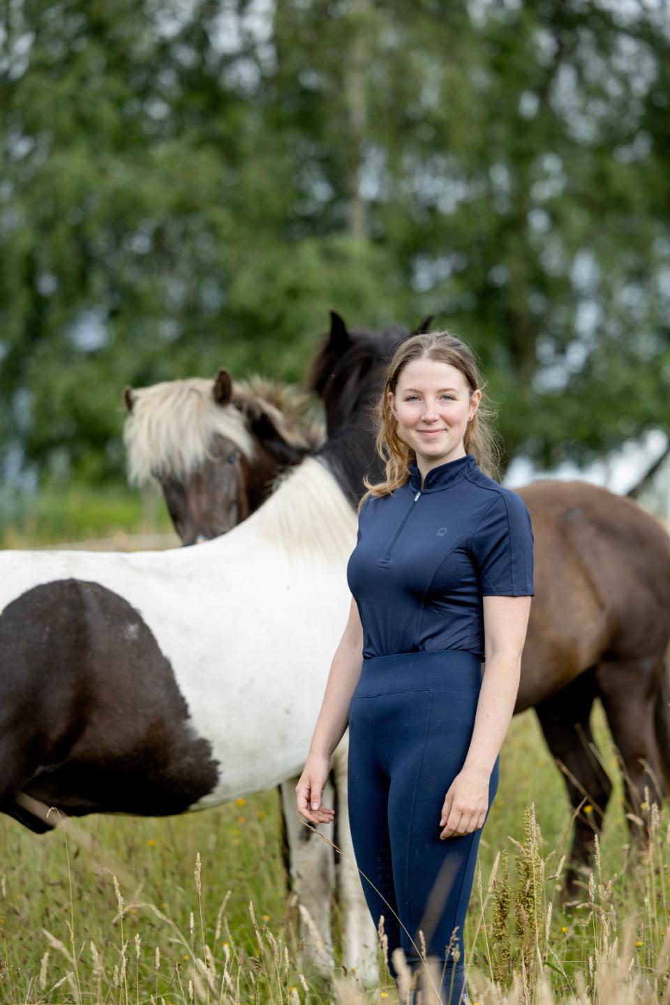 Equipage Awesome kurzärmeliges Reithemd