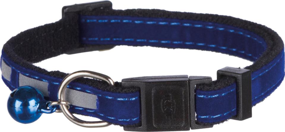 Halsb. velour m. refleks