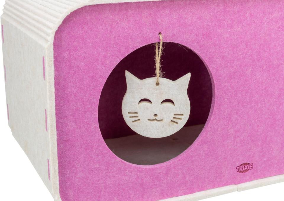 Trixie Cave Merle, felt, rectangular