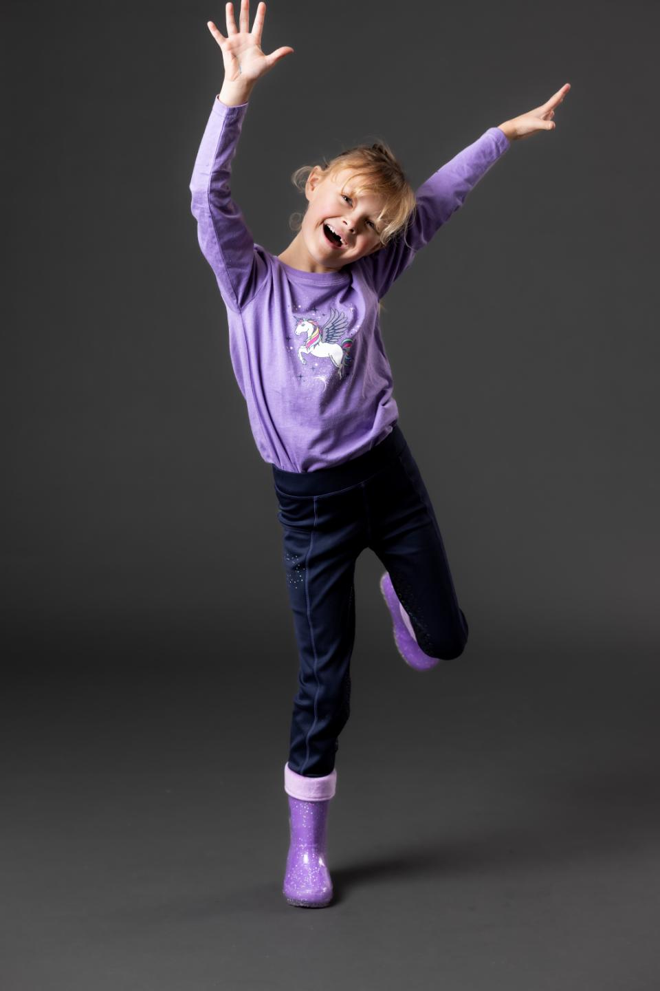 Equipage Jinx langærmet ridetrøje til børn