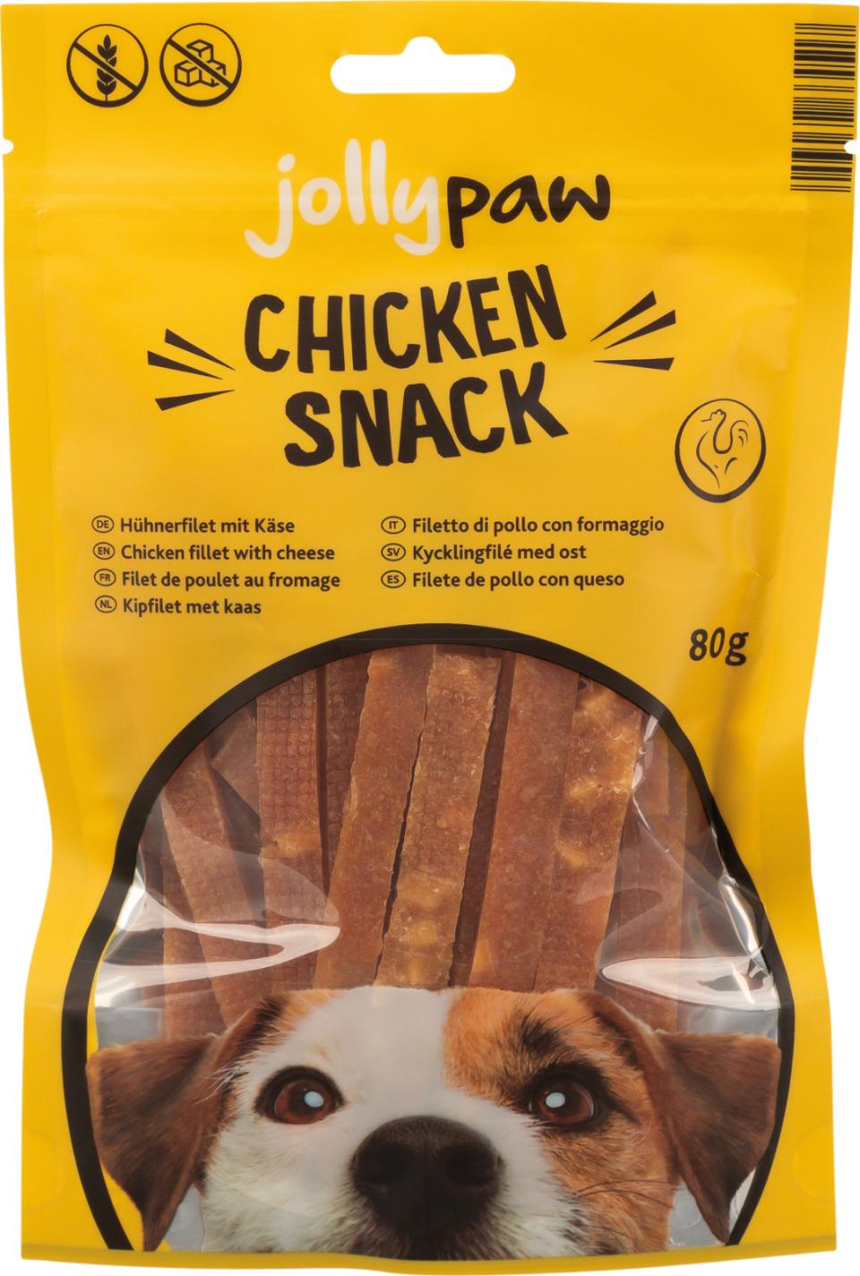 Jolly Paw Cheese Chicken Stripes