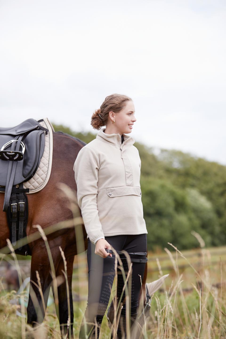 Equipage Medina Half-zip Fleecejakke