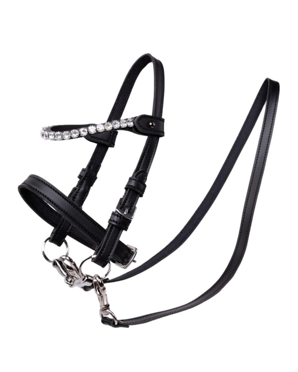 My Hobby Horse Hodelag, svart med sølvsteiner