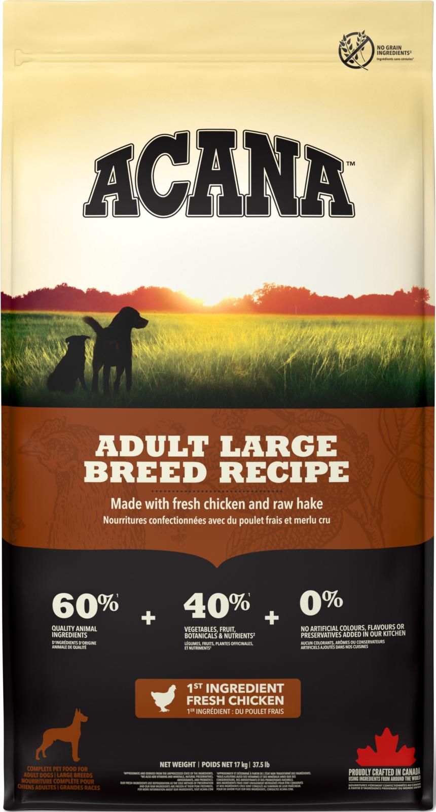 ACANA Dog Range Adult Large Breed (kyckling)