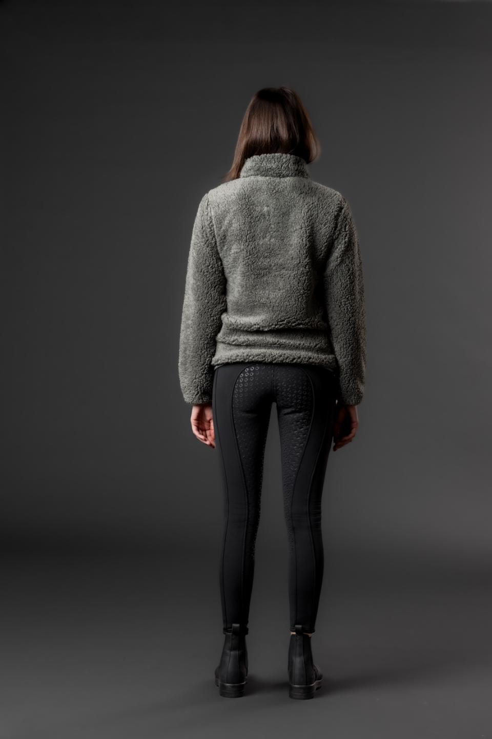 Equipage TEEN Joelle half-zip teddy ridejakke