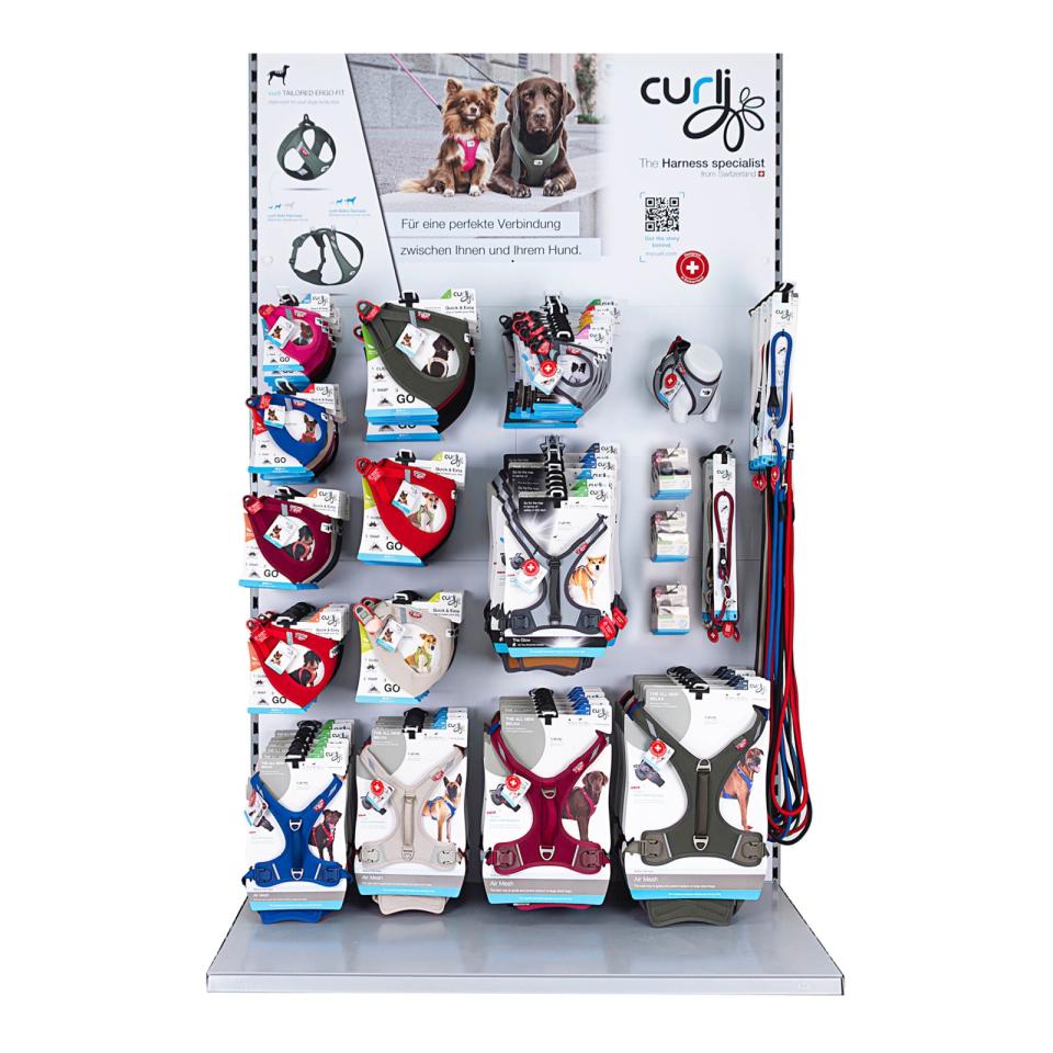 Curli Select Glow Stor display, fulladdad