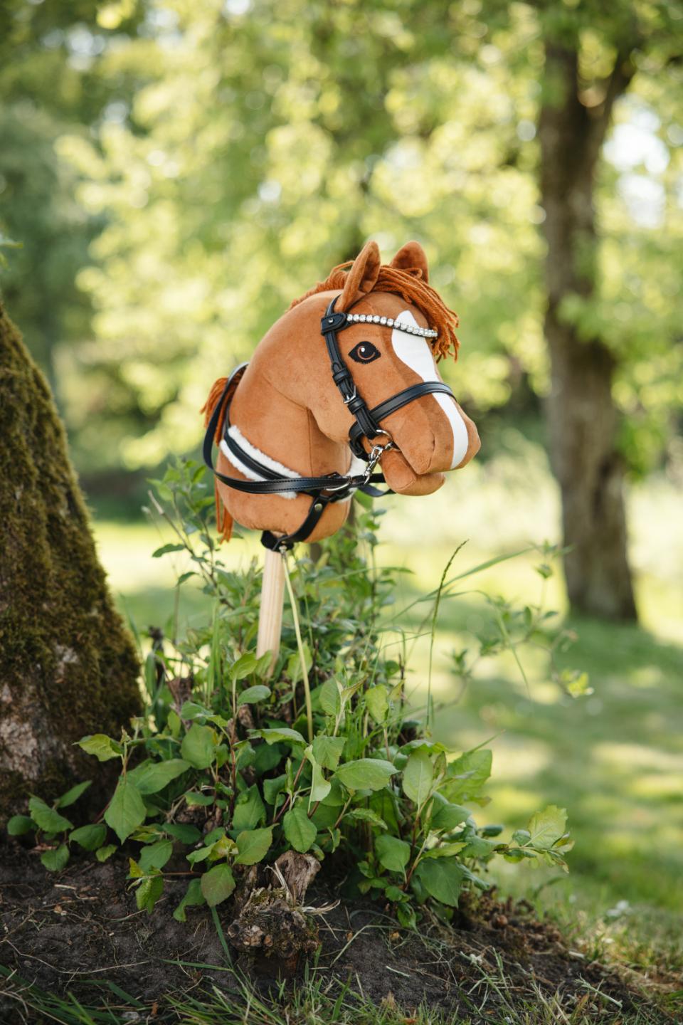 My Hobby Horse martingale, black